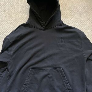 Men's Black Moose Knuckle Hoodie